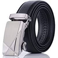 Ogquaton Cinturón Duradero para Hombres Cinturón de Cuero Artificial Cinturón de Caballero Informal Cinturón de Negocios…
